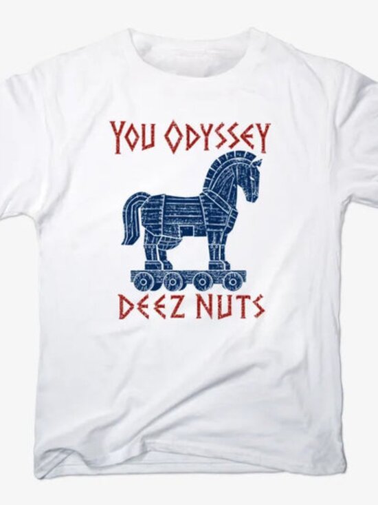 George P Other - You Odyssey Deez Nuts T-Shirt 2
